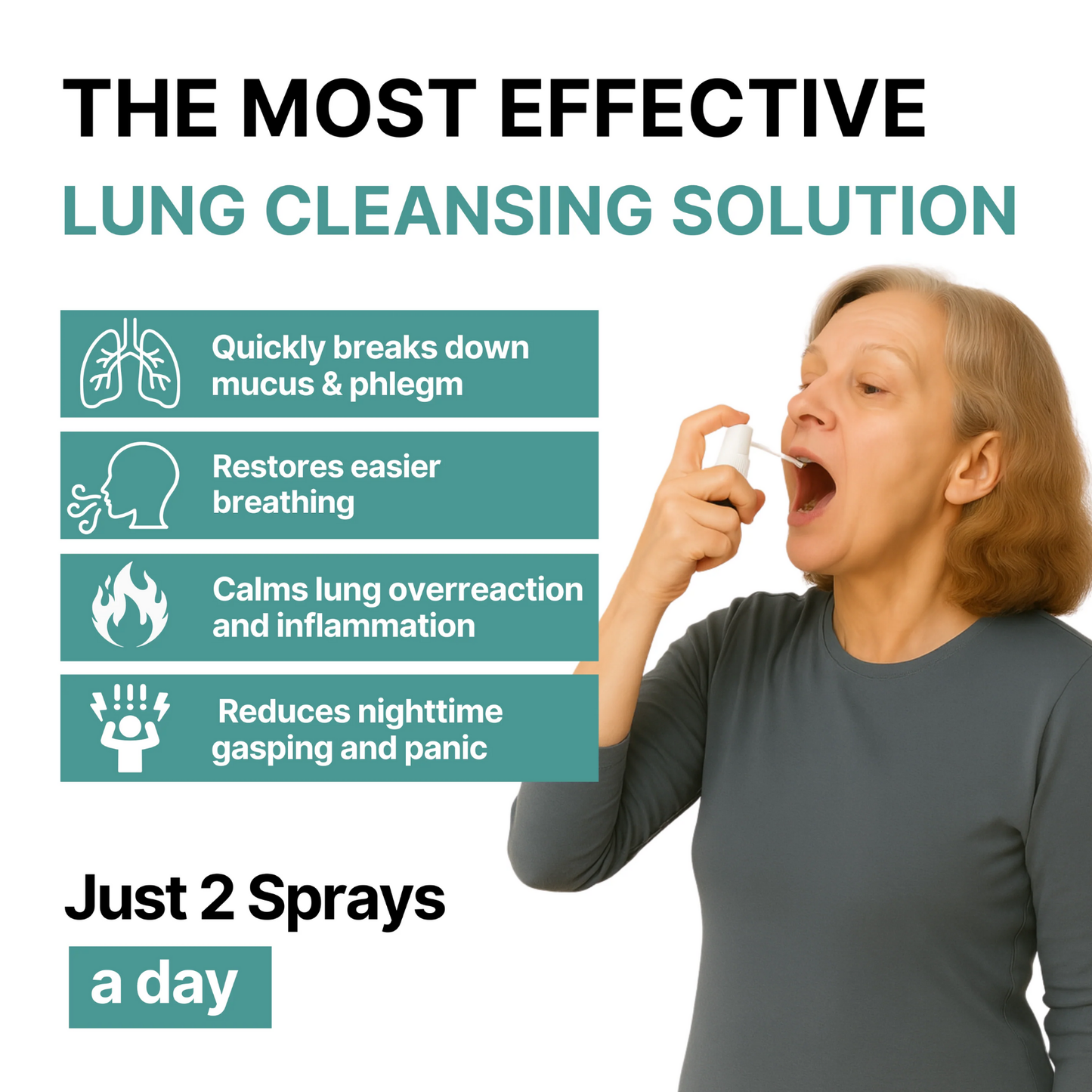 SaffraLabs® Lung Cleansing Spray