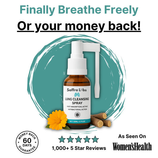 SaffraLabs® Lung Cleansing Spray