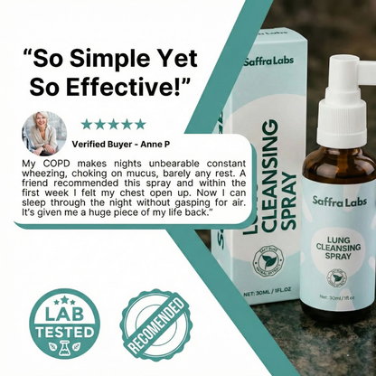 SaffraLabs™ Lung Cleansing Spray